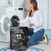 Personalized California West Coast Graffiti Laundry Basket Urban Los Angeles Street Art - Hollywood LAX