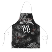 Personalized California West Coast Graffiti Apron Urban Los Angeles Street Art - Hollywood LAX