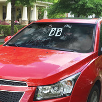 Personalized California West Coast Graffiti Auto Sun Shade Urban Los Angeles Street Art - Hollywood LAX