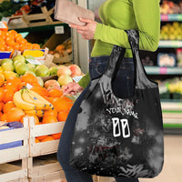Personalized California West Coast Graffiti Grocery Bag Urban Los Angeles Street Art - Hollywood LAX