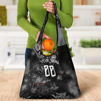 Personalized California West Coast Graffiti Grocery Bag Urban Los Angeles Street Art - Hollywood LAX