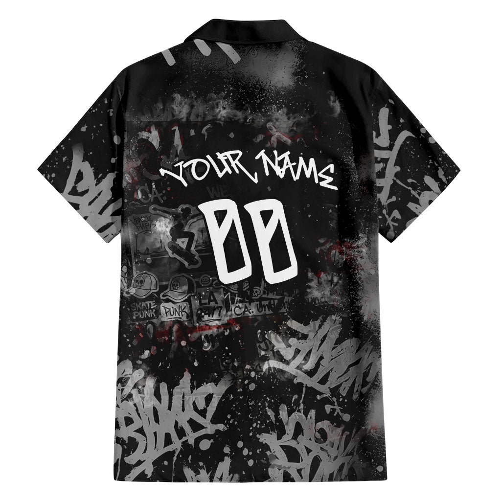 Personalized California West Coast Graffiti Hawaiian Shirt Urban Los Angeles Street Art - Hollywood LAX