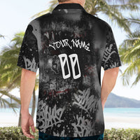 Personalized California West Coast Graffiti Hawaiian Shirt Urban Los Angeles Street Art - Hollywood LAX