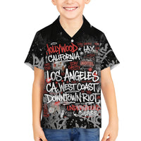 Personalized California West Coast Graffiti Hawaiian Shirt Urban Los Angeles Street Art - Hollywood LAX