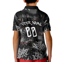 Personalized California West Coast Graffiti Kid Polo Shirt Urban Los Angeles Street Art - Hollywood LAX
