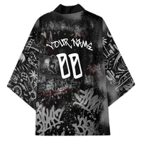 Personalized California West Coast Graffiti Kimono Urban Los Angeles Street Art - Hollywood LAX