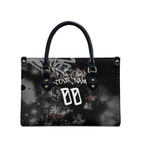 Personalized California West Coast Graffiti Leather Bag Urban Los Angeles Street Art - Hollywood LAX