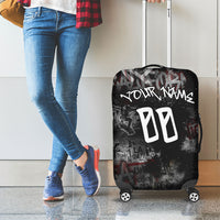 Personalized California West Coast Graffiti Luggage Cover Urban Los Angeles Street Art - Hollywood LAX