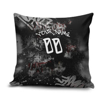 Personalized California West Coast Graffiti Pillow Cover Urban Los Angeles Street Art - Hollywood LAX