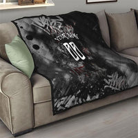 Personalized California West Coast Graffiti Quilt Urban Los Angeles Street Art - Hollywood LAX