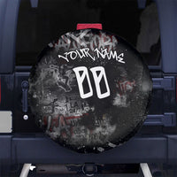 Personalized California West Coast Graffiti Spare Tire Cover Urban Los Angeles Street Art - Hollywood LAX