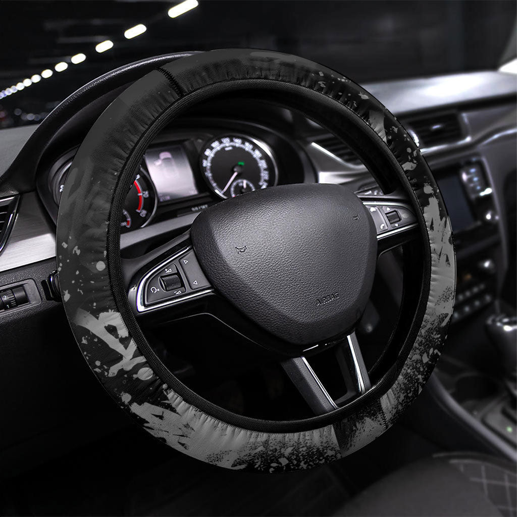 California West Coast Graffiti Steering Wheel Cover Urban Los Angeles Street Art - Hollywood LAX