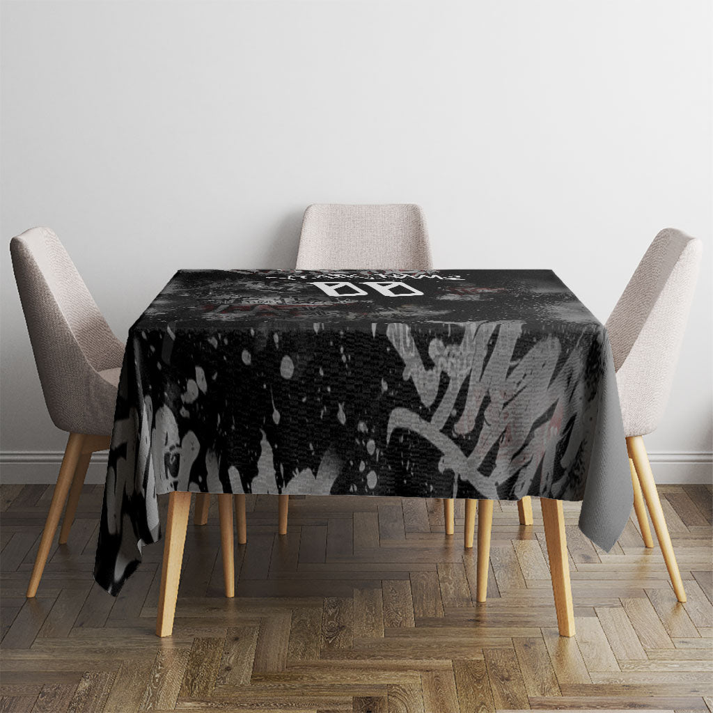 Personalized California West Coast Graffiti Tablecloth Urban Los Angeles Street Art - Hollywood LAX