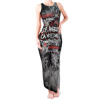 Personalized California West Coast Graffiti Tank Maxi Dress Urban Los Angeles Street Art - Hollywood LAX