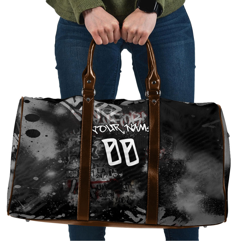 Personalized California West Coast Graffiti Travel Bag Urban Los Angeles Street Art - Hollywood LAX