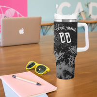 Personalized California West Coast Graffiti Tumbler With Handle Urban Los Angeles Street Art - Hollywood LAX