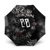 Personalized California West Coast Graffiti Umbrella Urban Los Angeles Street Art - Hollywood LAX