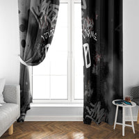 Personalized California West Coast Graffiti Window Curtain Urban Los Angeles Street Art - Hollywood LAX
