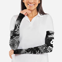 Personalized California Street Graffiti Arm Sleeves Monochrome Urban Streetwear - Phoenix Bird - West Coast Riot