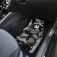 Personalized California Street Graffiti Car Mats Monochrome Urban Streetwear - Phoenix Bird - West Coast Riot