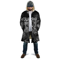 Personalized California Street Graffiti Cloak Monochrome Urban Streetwear - Phoenix Bird - West Coast Riot