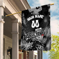 Personalized California Street Graffiti Garden Flag Monochrome Urban Streetwear - Phoenix Bird - West Coast Riot