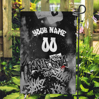 Personalized California Street Graffiti Garden Flag Monochrome Urban Streetwear - Phoenix Bird - West Coast Riot