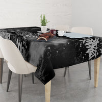 Personalized California Street Graffiti Tablecloth Monochrome Urban Streetwear - Phoenix Bird - West Coast Riot