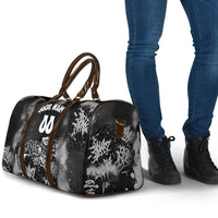 Personalized California Street Graffiti Travel Bag Monochrome Urban Streetwear - Phoenix Bird - West Coast Riot
