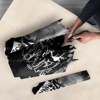 Personalized California Street Graffiti Umbrella Monochrome Urban Streetwear - Phoenix Bird - West Coast Riot