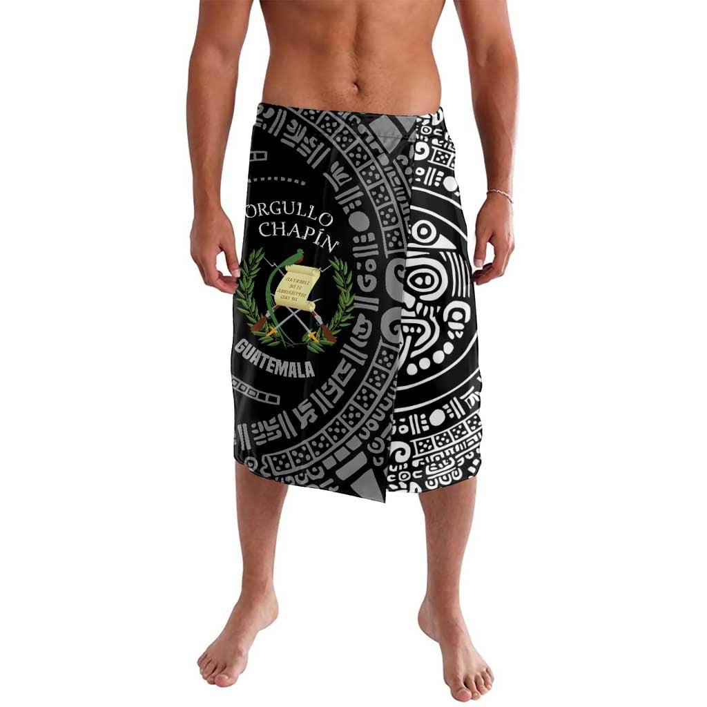 Guatemala National Emblem Lavalava with Mayan Pattern and Orgullo Chapin Quote Design - Wonder Print Shop