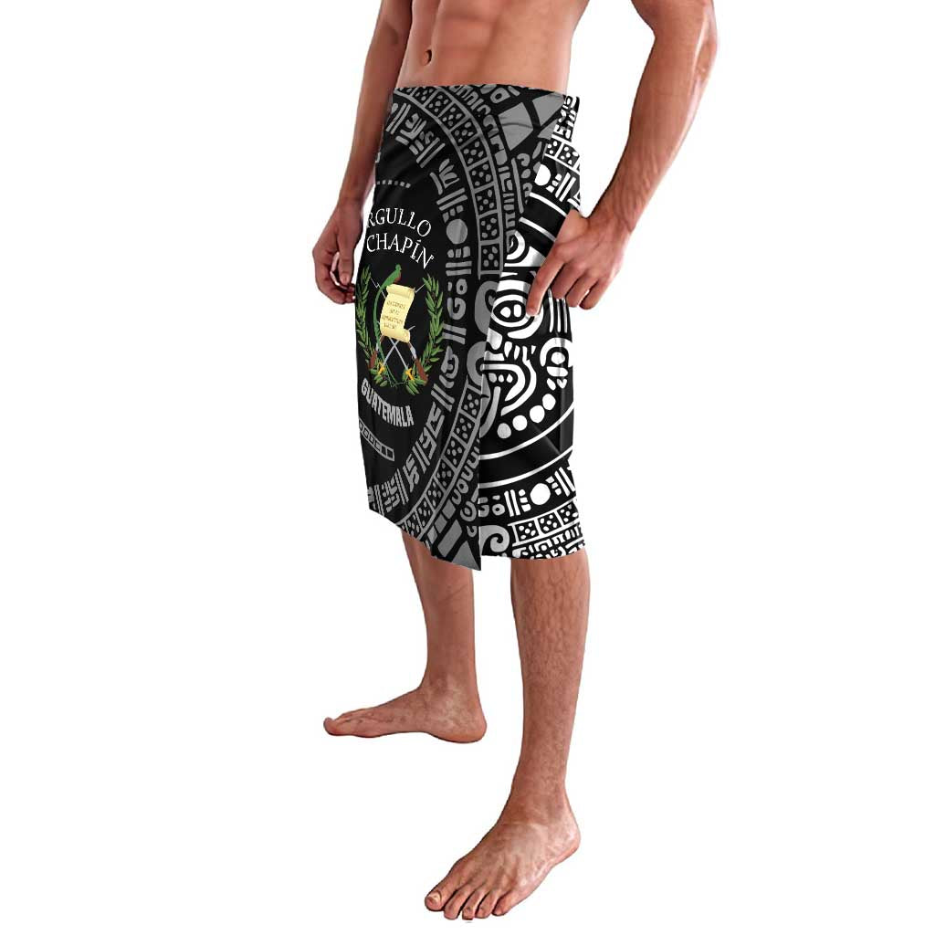 Guatemala National Emblem Lavalava with Mayan Pattern and Orgullo Chapin Quote Design - Wonder Print Shop