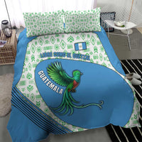 Guatemala Quetzal Bird Bedding Set with Tribal Motif and Libre Como El Quetzal Design - Wonder Print Shop