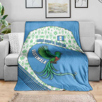 Guatemala Quetzal Bird Blanket with Tribal Motif and Libre Como El Quetzal Design - Wonder Print Shop