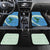 Guatemala Quetzal Bird Car Mats with Tribal Motif and Libre Como El Quetzal Design - Wonder Print Shop