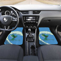 Guatemala Quetzal Bird Car Mats with Tribal Motif and Libre Como El Quetzal Design - Wonder Print Shop
