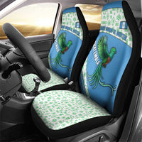 Guatemala Quetzal Bird Car Seat Cover with Tribal Motif and Libre Como El Quetzal Design - Wonder Print Shop