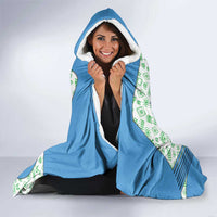 Guatemala Quetzal Bird Hooded Blanket with Tribal Motif and Libre Como El Quetzal Design - Wonder Print Shop