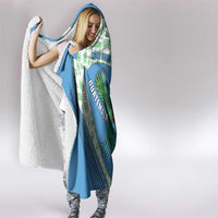 Guatemala Quetzal Bird Hooded Blanket with Tribal Motif and Libre Como El Quetzal Design - Wonder Print Shop