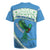 Guatemala Quetzal Bird Rugby Jersey with Tribal Motif and Libre Como El Quetzal Design - Wonder Print Shop