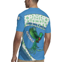 Guatemala Quetzal Bird Rugby Jersey with Tribal Motif and Libre Como El Quetzal Design - Wonder Print Shop