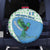 Guatemala Quetzal Bird Spare Tire Cover with Tribal Motif and Libre Como El Quetzal Design - Wonder Print Shop