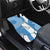 Guatemala Flag Map Car Mats with Blue White Swirl and Geometric Pattern Design - Wonder Print Shop