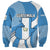 Guatemala Flag Map Sweatshirt with Blue White Swirl and Geometric Pattern Design - Wonder Print Shop