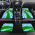 Nicaragua National Bird Car Mats with White Flor de Sacuanjoche and Blue Stripe Design - Wonder Print Shop