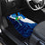 Nicaragua Guardabarranco Bird Car Mats with Volcano Map and National Emblem Design - Wonder Print Shop