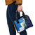 Nicaragua Guardabarranco Bird Shoulder Handbag with Volcano Map and National Emblem Design - Wonder Print Shop