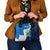 Nicaragua Guardabarranco Bird Shoulder Handbag with Volcano Map and National Emblem Design - Wonder Print Shop