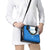 Nicaragua Flag Ripped Effect Shoulder Handbag with National Emblem and Floral Pattern Design - Wonder Print Shop