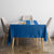 Nicaragua Cultural Art Tablecloth with Blue White Stripes and Indigenous Motif Design - Wonder Print Shop
